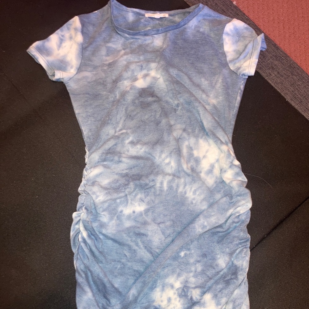 Short sleeved Tye-Dye Dress